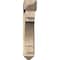 Ekena Millwork Merced Arts and Crafts Rough Sawn Bracket w/ Offset Brace, Douglas Fir, 8"W x 40"D x 40"H BKT0806X40X40MRC03RDF - alternate 4